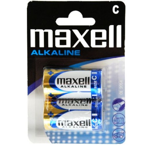 Maxell Alkaline C LR14 (2τμχ)